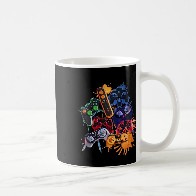Game-Kontrolle Alle Dinge Video-Game-Controller Kaffeetasse (Rechts)