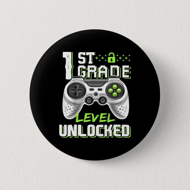 Game-Level am ersten Schultag Button (Vorderseite)