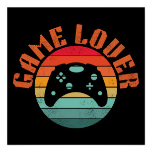 GAME LOVER GAMING CONTROLLER POSTER