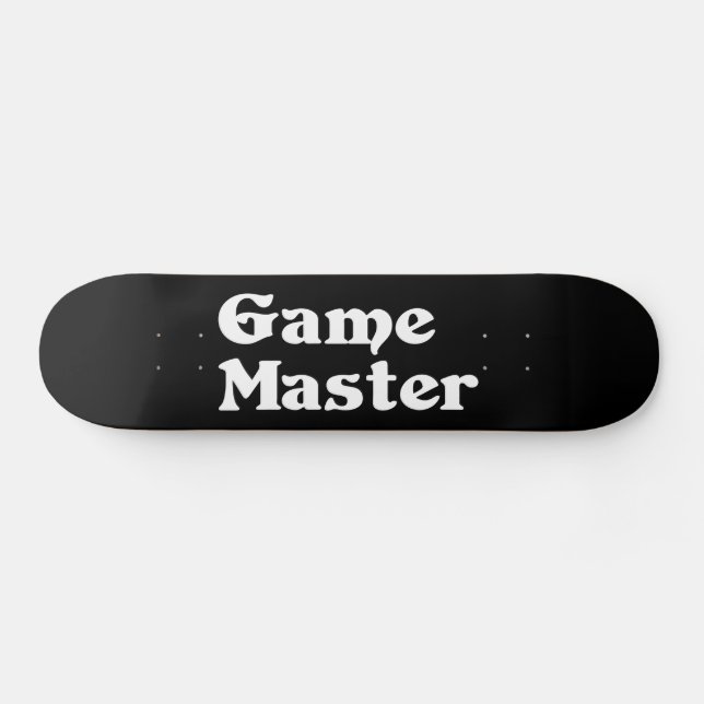 Game Master Skateboard (Horizontal)
