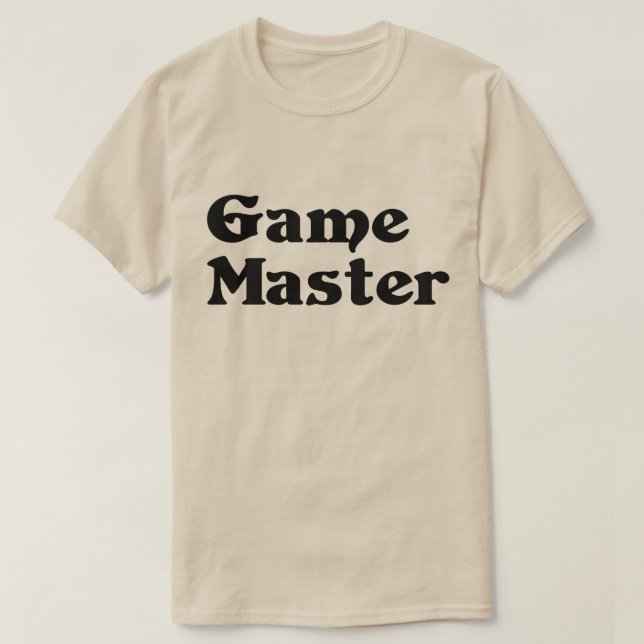 Game Master T-Shirt (Design vorne)