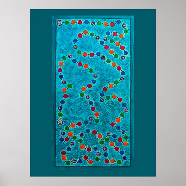 Game-Motherboard-Design-Bereich Poster (Vorne)