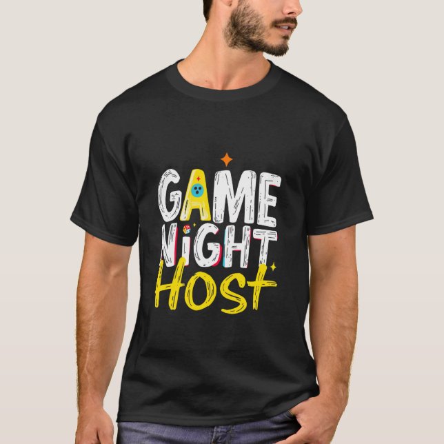 Game Night Host T-Shirt (Vorderseite)