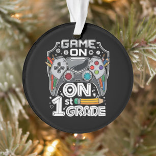 Game On 1. Klasse Zurück zur Schule Ornament