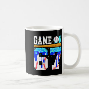 Game On 67 Baseball Drip Six Seven Meme 6 7 Geburt Kaffeetasse