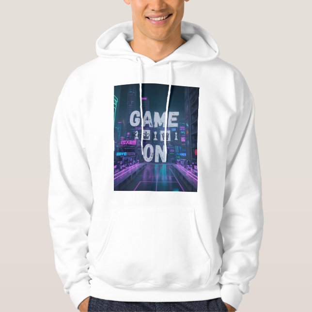 Game on chess hoodie (Vorderseite)