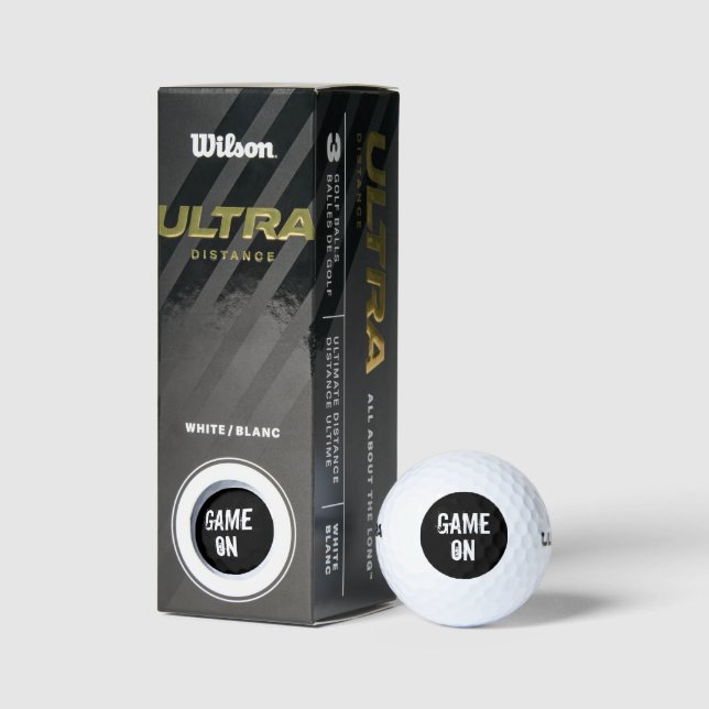 Game On Golf Balls Golfball (Verpackungen)