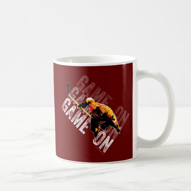 Game On (Hockey) Kaffeetasse (Rechts)