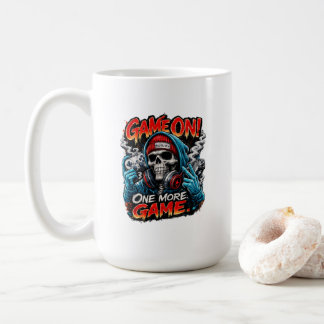 Game On Skull Gamer Kaffeetasse | Streetwear Gamin