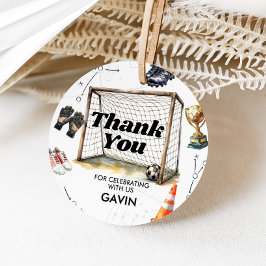 Game On Soccer Birthday Party Favor Tags Geschenkanhänger