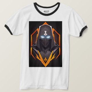 Game On with Style: Vector Ghost Silhouette T-Shir T-Shirt