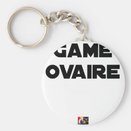 Game Ovaire - Jeux de Mots - Francois Ville Schlüsselanhänger