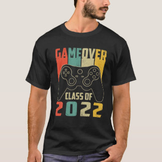 Game Over Abschlussjahrgang 2022 Videospiele Vinta T-Shirt