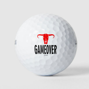 Game Over & Bull von VIMAGO Golfball