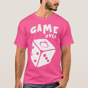 Game Over Design für Bachelor Party nettes Gif T-Shirt