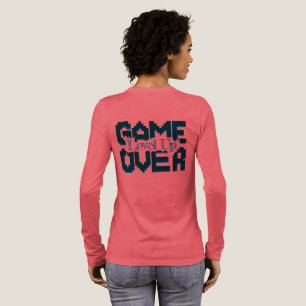 Game Over, erwecke alte Spiele zum Leben und Level Tri-Blend Shirt