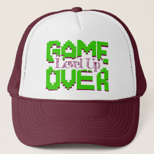 Game Over, erwecke alte Spiele zum Leben und Level Truckerkappe