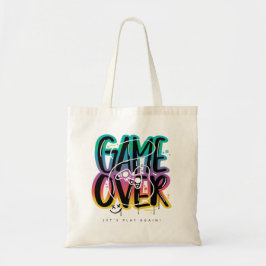 Game over graffiti joystick gamer tragetasche