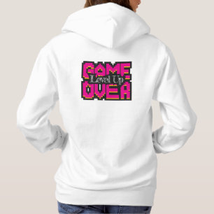 Game Over, Level Up: Pixelige Retro-Spielwelt Hoodie