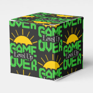 Game Over, Level Up: Retro-Pixel-Block-Abenteuer Geschenkschachtel