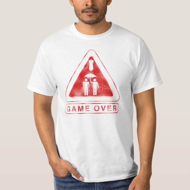 Game Over T-Shirt (Vorderseite)