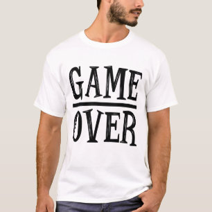 Game Over Videospiele T-Shirt