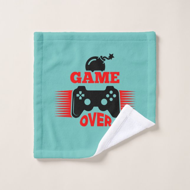 Game Over Waschlappen (Waschlappen)