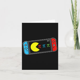 Game Pi Day Gamer Mathematik Lehrer Kinder Jungen Karte