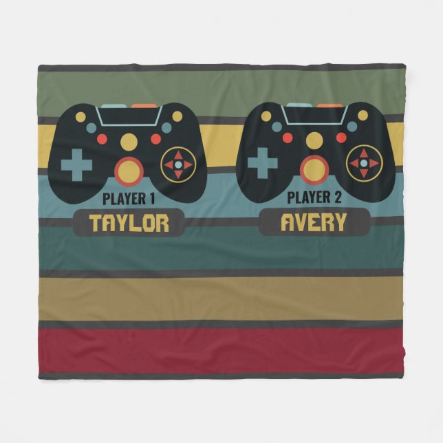 Game Players Fleece-Decke Fleecedecke (Vorderseite (Horizontal))