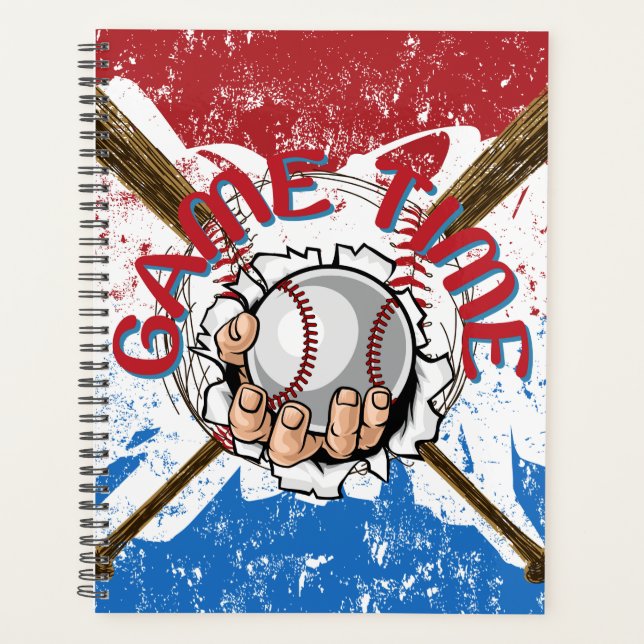 Game Time Baseball Kalender Planer (Vorderseite)