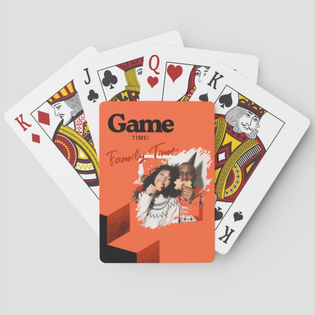 Game Time Poker Karten Spielkarten (Rückseite)
