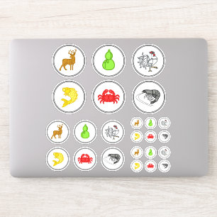 Game Vinyl Sticker Sheet