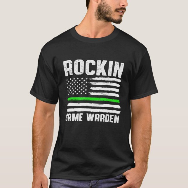Game Warden Conservation Officer 11 T-Shirt (Vorderseite)