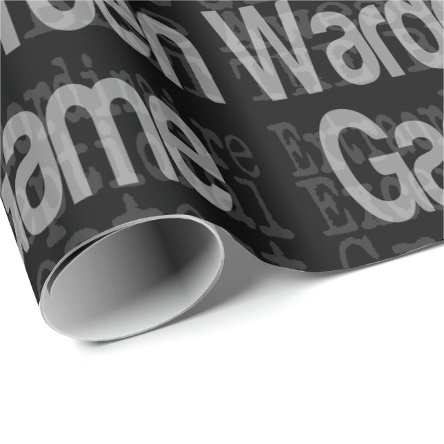 Game Warden Extraordinator Geschenkpapier (Rolleneckpunkt)