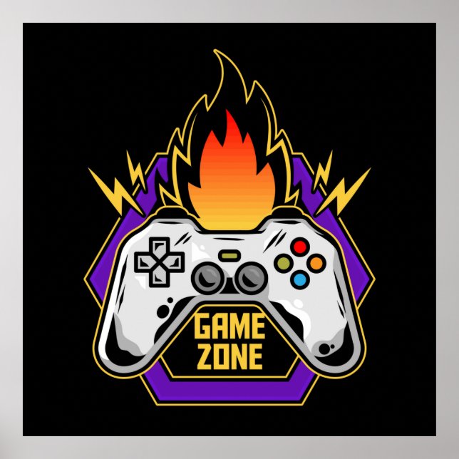 Game Zone Game Controller Poster (Vorne)