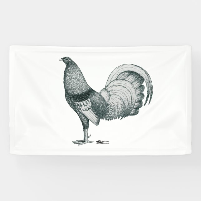 Gamecock Crele oder Dom Banner (Horizontal)
