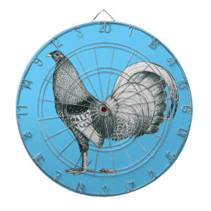 Gamecock Crele oder Dom Dartscheibe