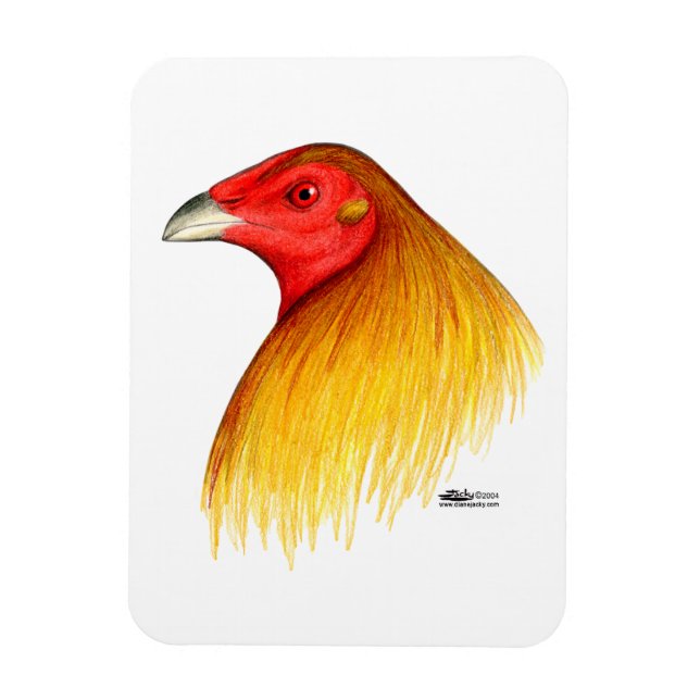 Gamecock Dubbed Magnet (Vertikal)