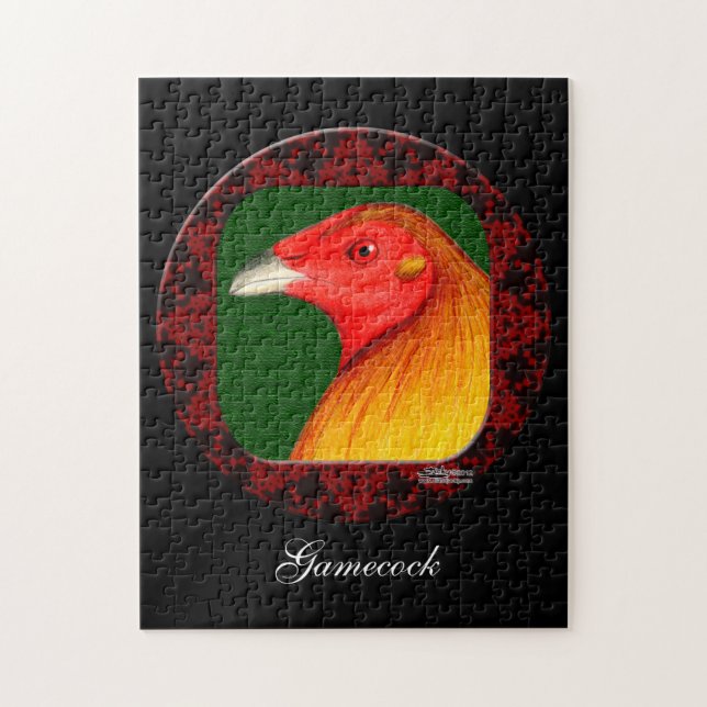 Gamecock Framed (Vertikal)