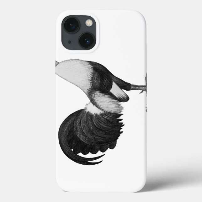 Gamecock Gray Duckwing Case-Mate iPhone Hülle (Rückseite)