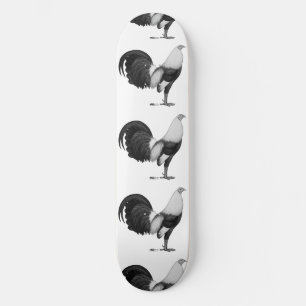 Gamecock Gray Duckwing Skateboard