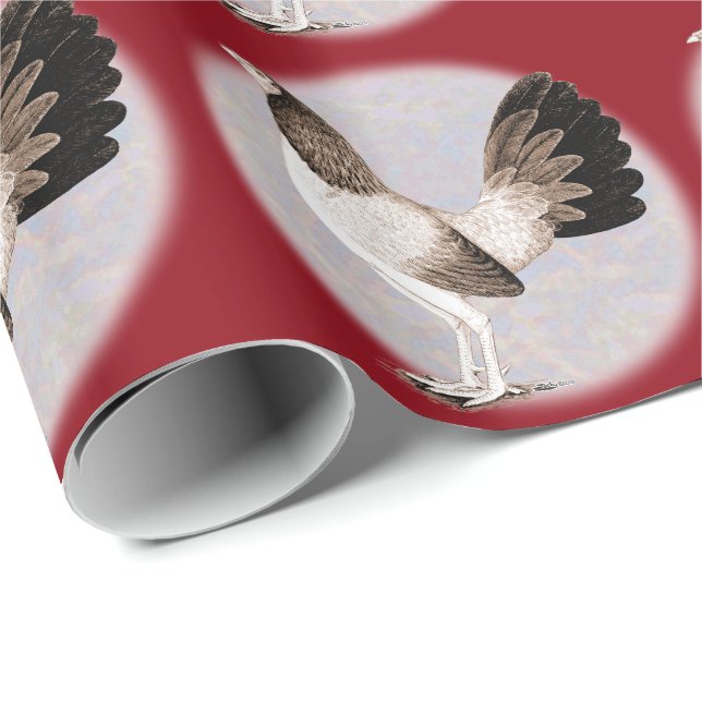 Gamecock: Hennie Geschenkpapier (Rolleneckpunkt)