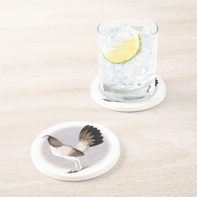 Gamecock: Hennie Getränkeuntersetzer (Seite)