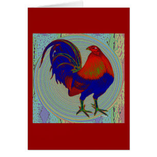 Gamecock: Impressionist Rooster
