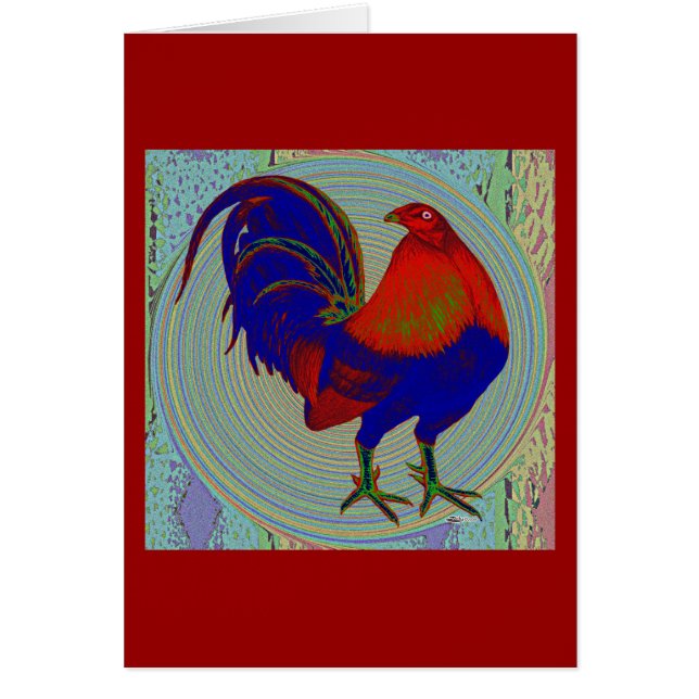 Gamecock: Impressionist Rooster (Vorne)