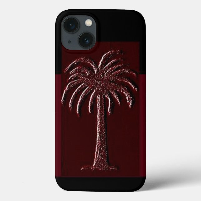 Gamecock Palm iPad Air - Design 1 Case-Mate iPhone Hülle (Rückseite)