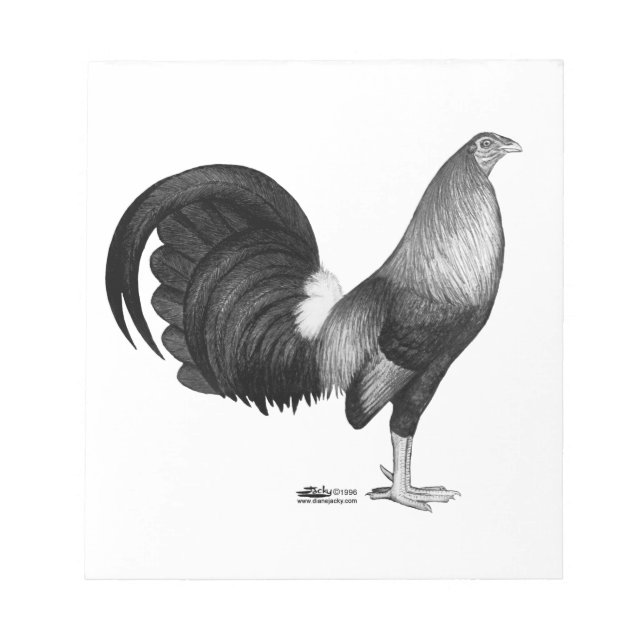 Gamecock Red Hatch Notizblock (Vorderseite)