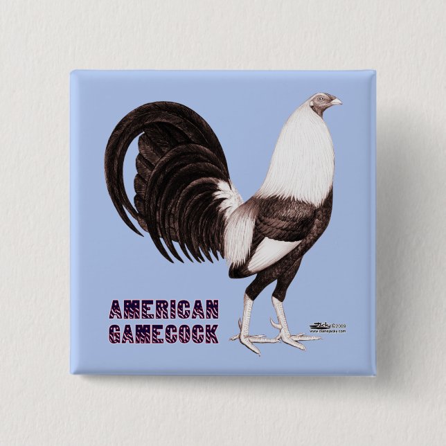 Gamecock Sepia Button (Vorderseite)