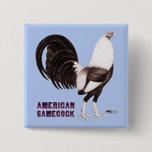 Gamecock Sepia Button