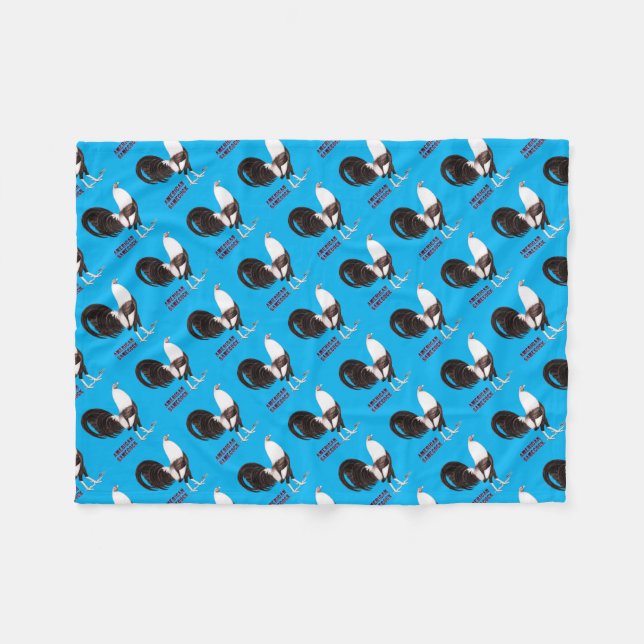 Gamecock Sepia Fleecedecke (Vorderseite (Horizontal))